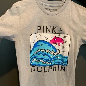 Pink dolphin shirt